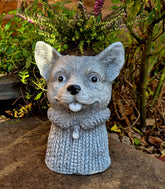 Fox Head Pot Planter